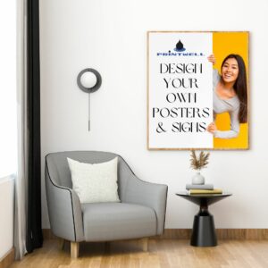 design your own posters and signs