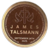 Baptism Commemorative Milestone Coin ( Copper, Heads)