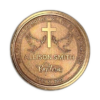 godmother commemorative milestone coin (copper)