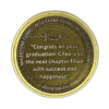 Graduation Commemorative Milestone Coin ( Brass, tails)