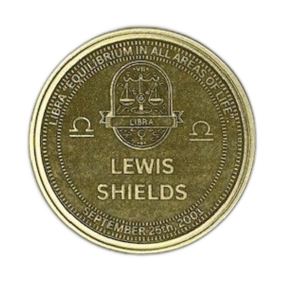 Libra Coin (Brass, Heads)
