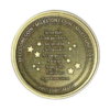 sweet sixteen coin (brass, tails)
