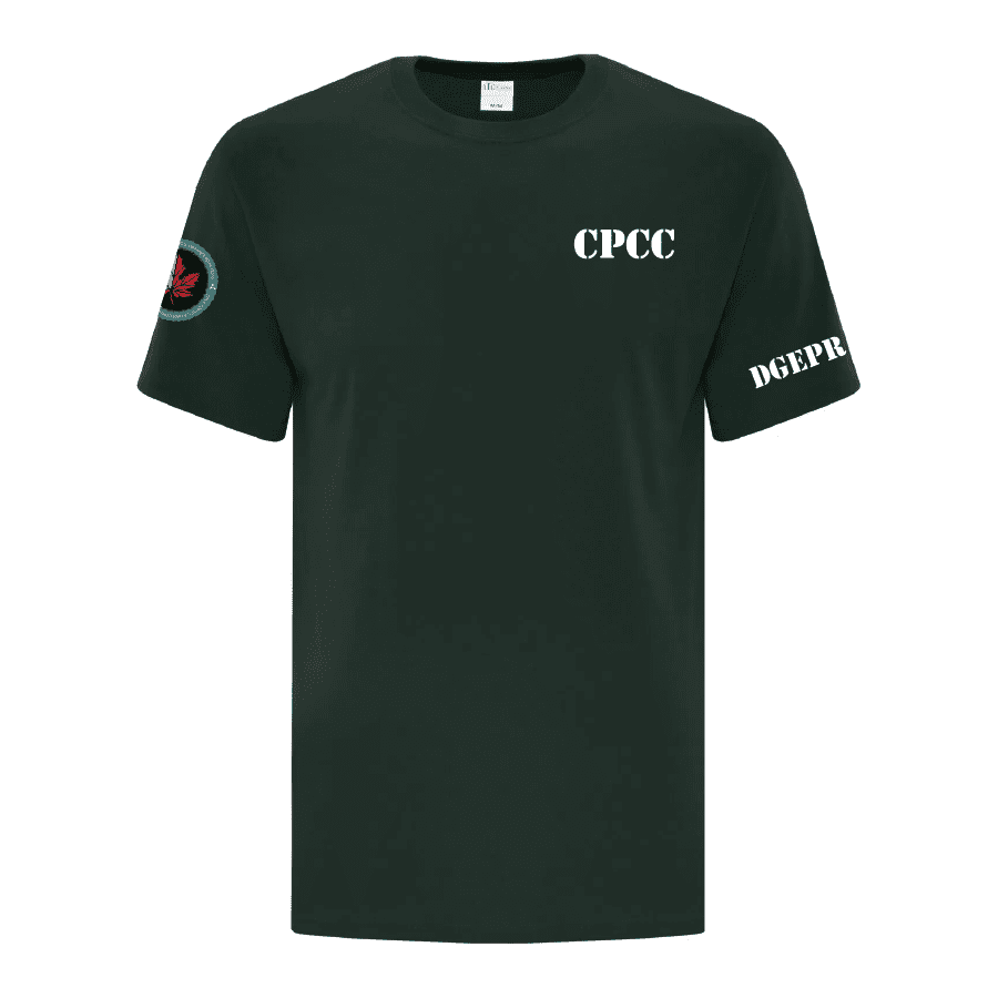 CPCC ATC1000 UNISEX ADULT TSHIRT (DARK GREEN)