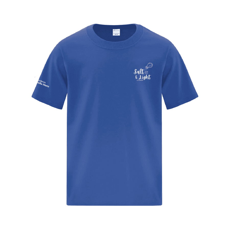 STELLA MARIS BASIC COTTON BASED TSHIRT (YOUTH) – SALT AND LIGHT | ATHLETIC WEAR