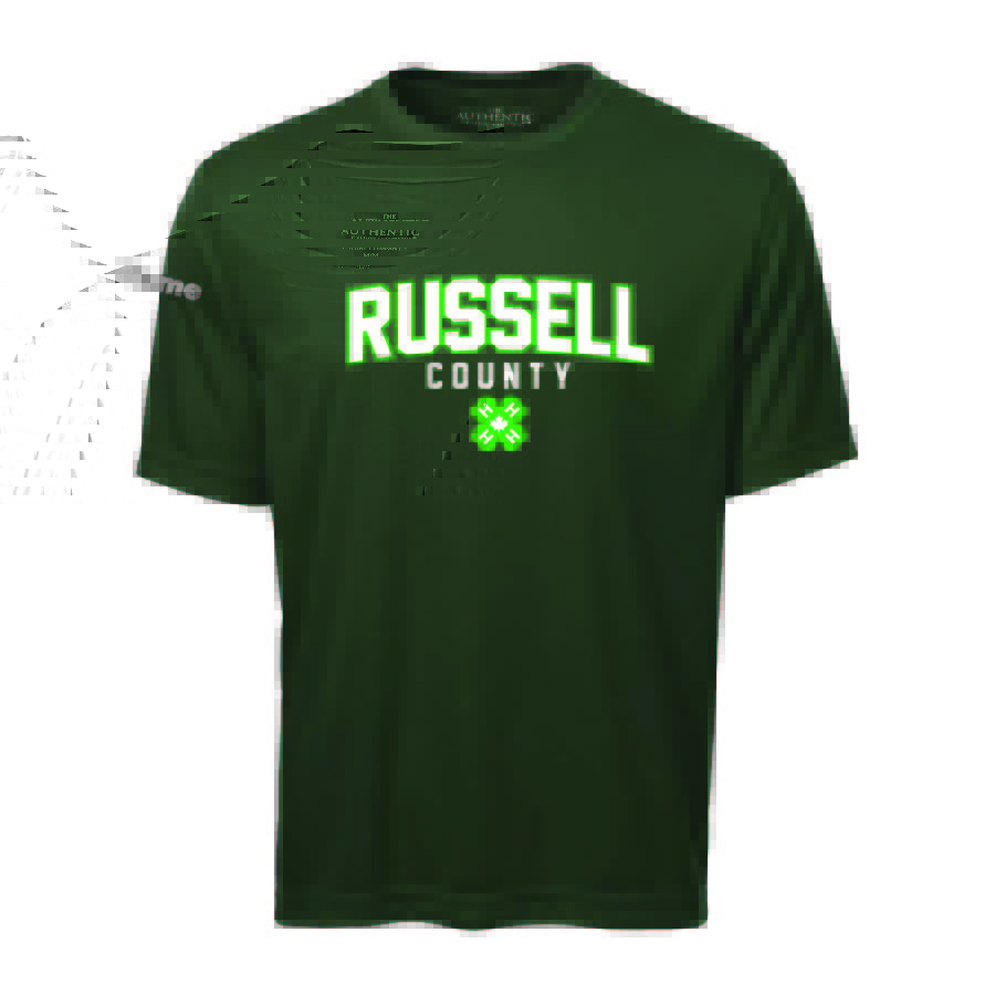 RUSSELL COUNTY ATC S350 ADULT PRO TEAM TSHIRT (FOREST GREEN)