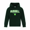 RUSSELL COUNTY ATCY2500 YOUTH FLEECE HOODED SWEATSHIRT (DARK GREEN) - Image 4