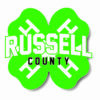 RUSSELL COUNTY SHAPE CUT LOGO STICKER - Image 4