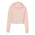 Blush Crop Hoodie