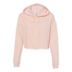 Blush Crop Hoodie