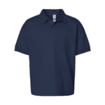 Navy G8800B Cotton Blend Youth Polo