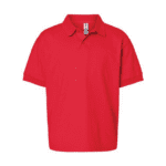 Red G8800B Cotton Blend Youth Polo