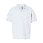 White G8800B Cotton Blend Youth Polo