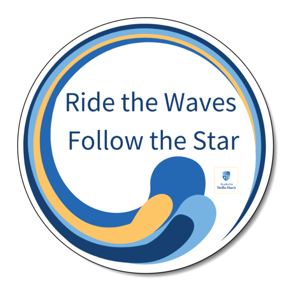 Ride The Waves Stickers