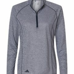 Women's Space Dyed Quarter-Zip Pullover A594