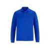 S05737 Birdie Mens Long Sleeve Pique Mesh Polo - Image 5