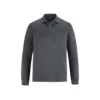S05737 Birdie Mens Long Sleeve Pique Mesh Polo - Image 6