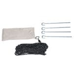 Grass / Soil Stake Kit for 10' Premium Sublimated Tent / Canopy (SKU # SU758-29) for outdoor events. Ground Stakes will help keep the tent frame upright on windy days. Additional weight (support) may be required also.