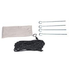 Grass / Soil Stake Kit for 10' Premium Sublimated Tent / Canopy (SKU # SU758-29) for outdoor events. Ground Stakes will help keep the tent frame upright on windy days. Additional weight (support) may be required also.