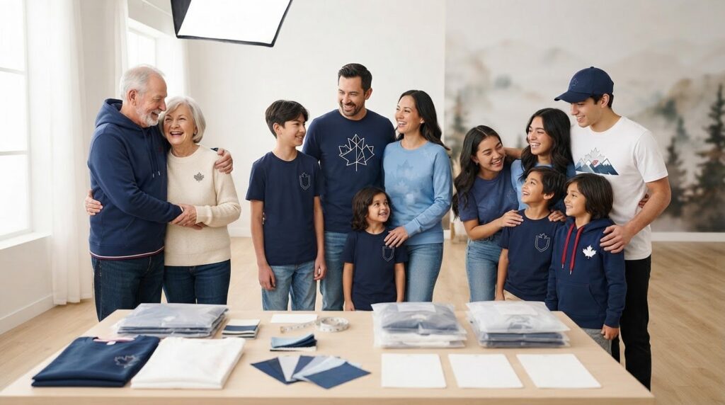 Custom Family Reunion Apparel: 2026 Canadian Guide