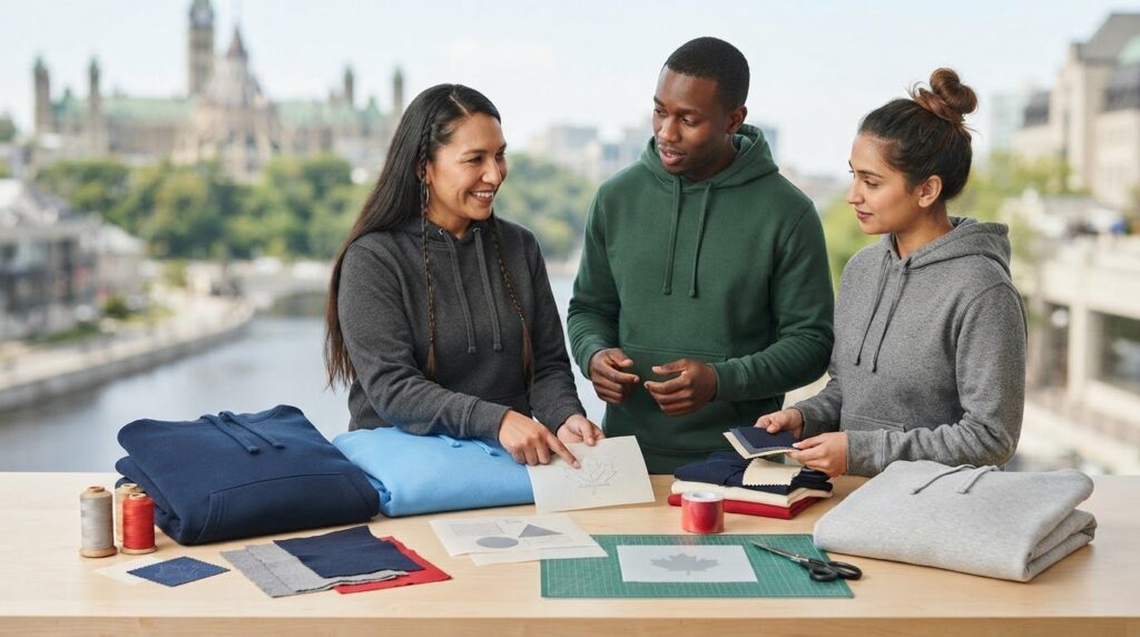 Custom Hoodies No Minimum in Canada: A Practical Buying Guide