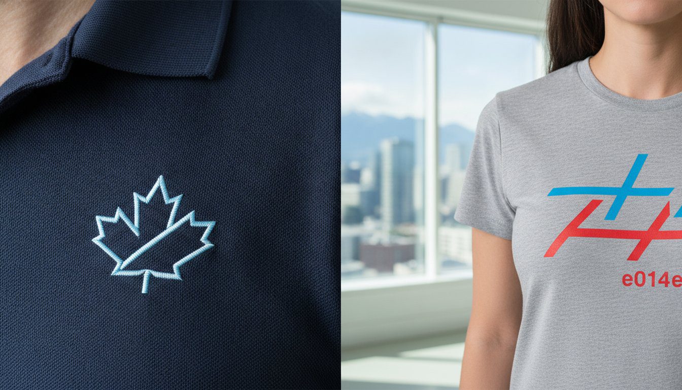Embroidery vs. Printing for Uniforms: Which Is Best for Your Canadian Business?