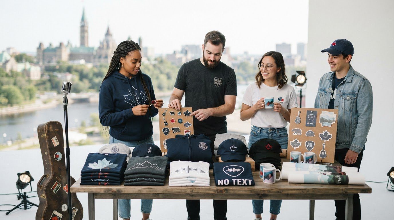 Merchandise Ideas for Musicians in Canada: 9 Fan-Favourite Options