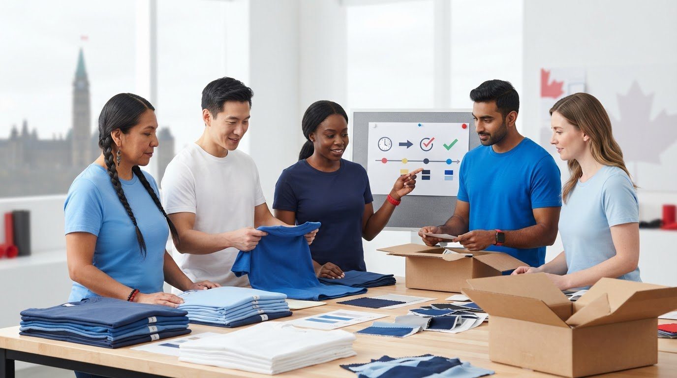 Rush Order T-Shirts: 2026 Canadian Event Planning Guide