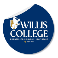 Willis College 2 inch Sticker