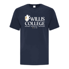 Unisex and Womens Willis College TShirt
