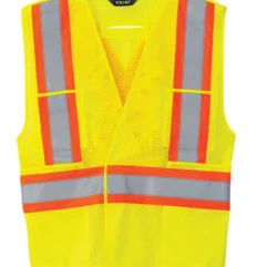 L01160 - Guardian - Mesh Hi-Vis 5 Point Tear Away Vest - Dual Sized