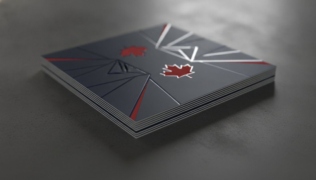 Custom Business Cards Canada: The Professional Branding Guide