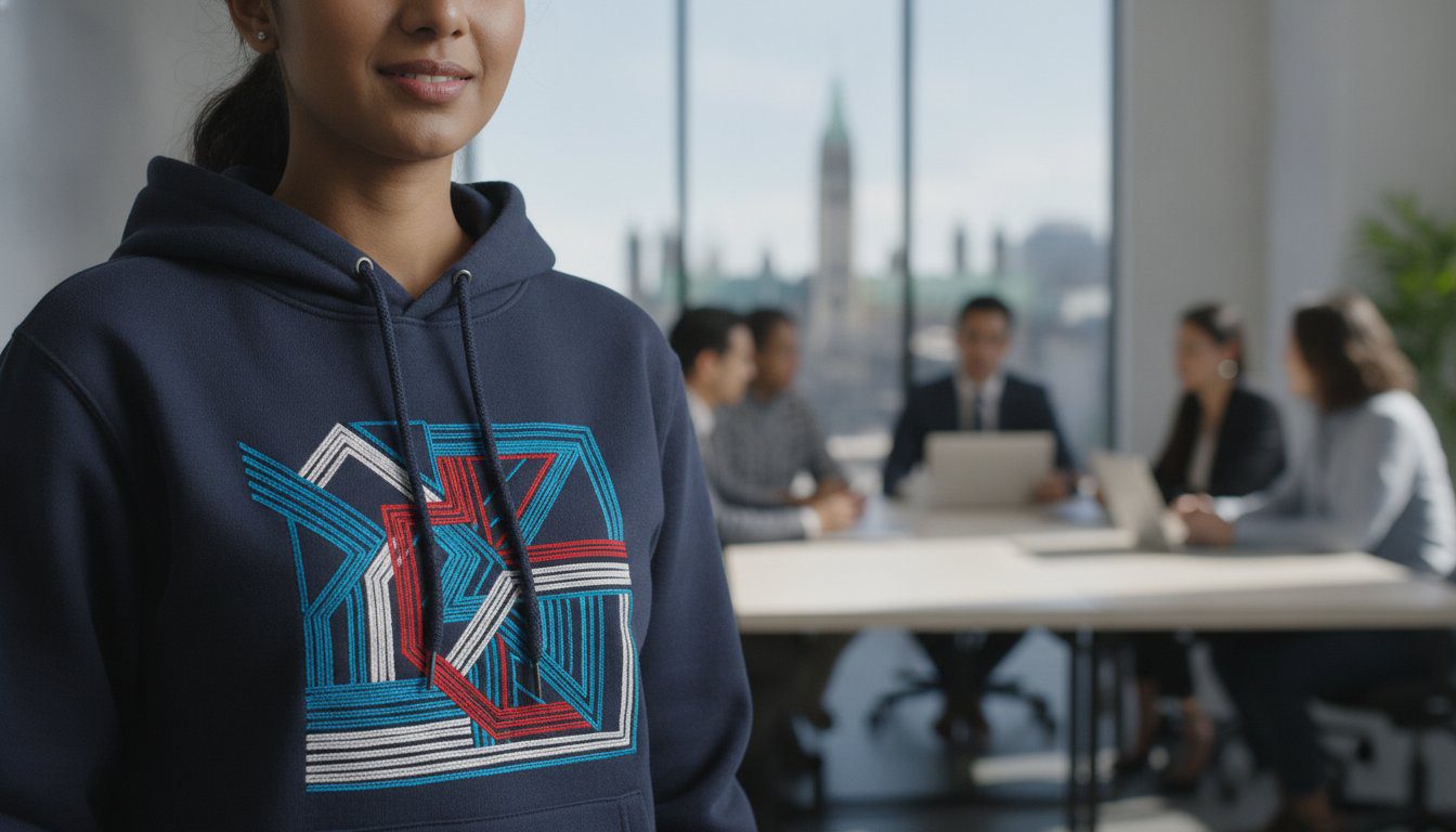 Custom Embroidered Hoodies Ottawa: Premium National Branding Solutions
